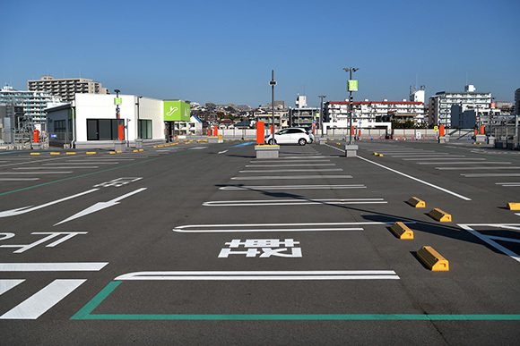 屋上駐車場